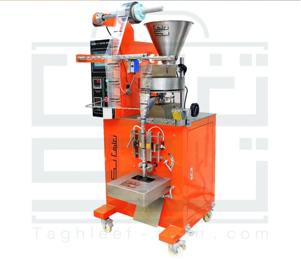 توريد ماكينة تعبئة الحبيبات الحجمية الاوتوماتيكية لحام خلفي من شركة تغليف تك