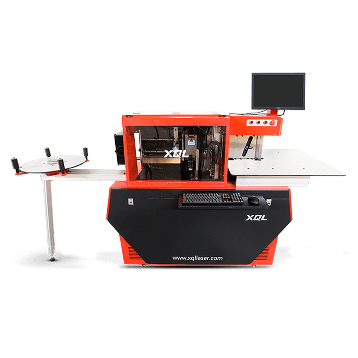 ماكينة لف وثني الحروف المعدنية من شركة توب ليزر